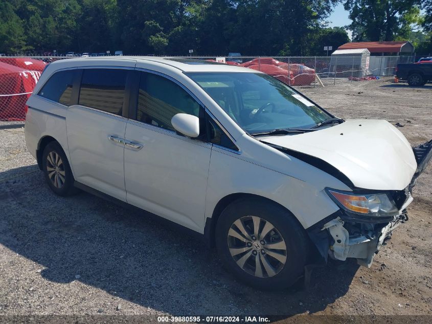 VIN 5FNRL5H65HB004692 2017 Honda Odyssey, Ex-L no.1