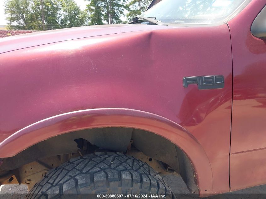 1997 Ford F-150 Lariat/Xl/Xlt VIN: 1FTDF08W5VKD46890 Lot: 39880597