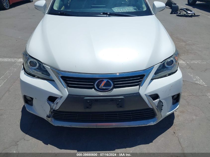 2014 Lexus Ct 200 VIN: JTHKD5BH7E2194078 Lot: 39880600