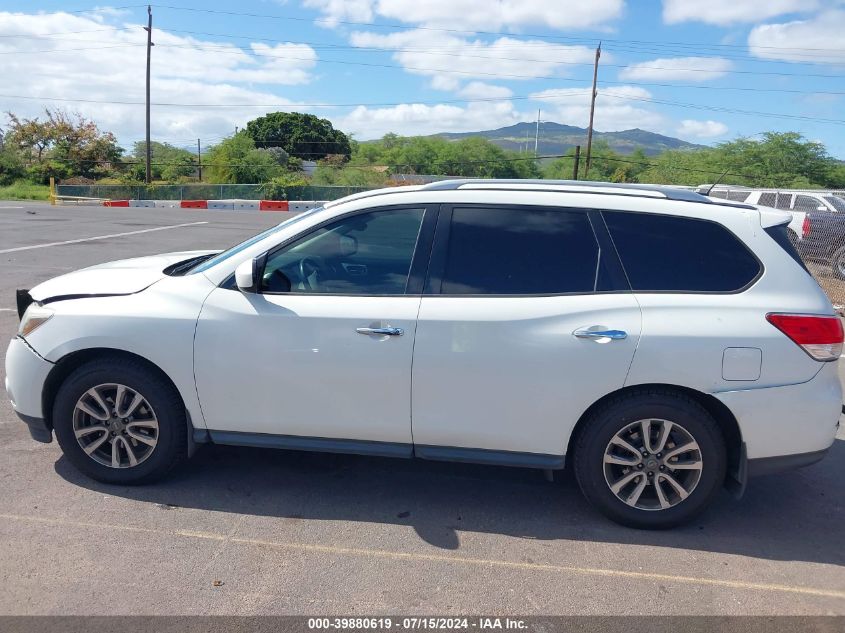 2014 Nissan Pathfinder Sv VIN: 5N1AR2MN8EC712091 Lot: 39880619