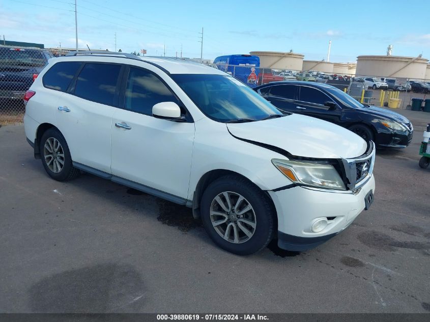 2014 Nissan Pathfinder Sv VIN: 5N1AR2MN8EC712091 Lot: 39880619