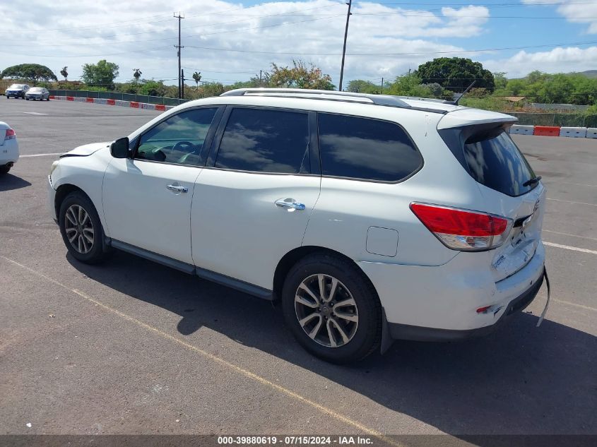 2014 Nissan Pathfinder Sv VIN: 5N1AR2MN8EC712091 Lot: 39880619