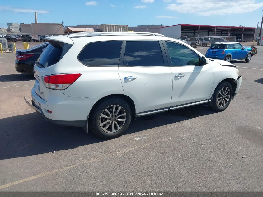 2014 Nissan Pathfinder Sv VIN: 5N1AR2MN8EC712091 Lot: 39880619