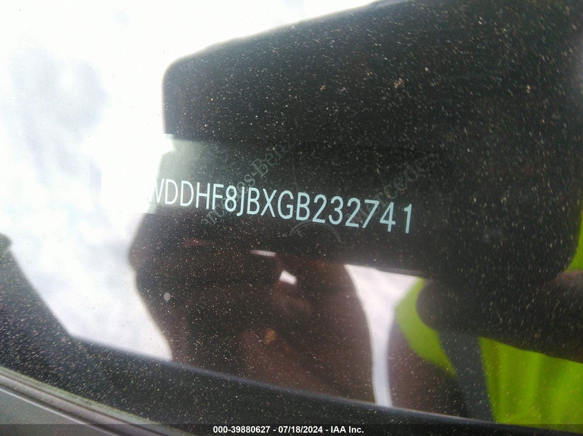 2016 Mercedes-Benz E 350 4Matic VIN: WDDHF8JBXGB232741 Lot: 39880627