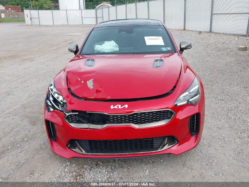 2023 Kia Stinger Gt-Line VIN: KNAE35LD5P6133575 Lot: 39880637