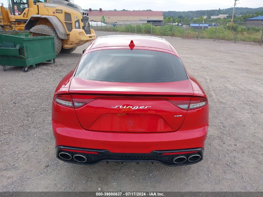 2023 Kia Stinger Gt-Line VIN: KNAE35LD5P6133575 Lot: 39880637