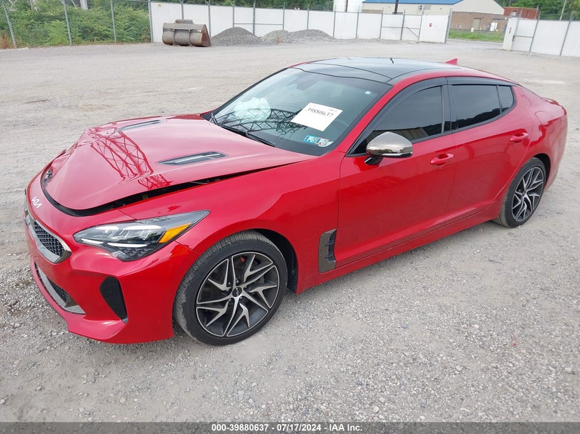 2023 Kia Stinger Gt-Line VIN: KNAE35LD5P6133575 Lot: 39880637