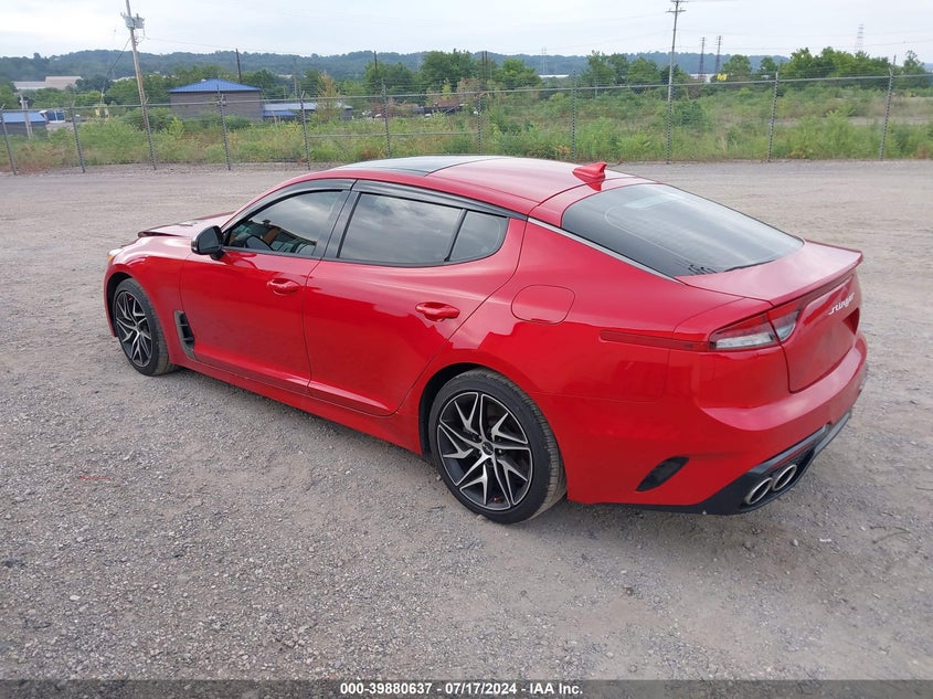 2023 Kia Stinger Gt-Line VIN: KNAE35LD5P6133575 Lot: 39880637