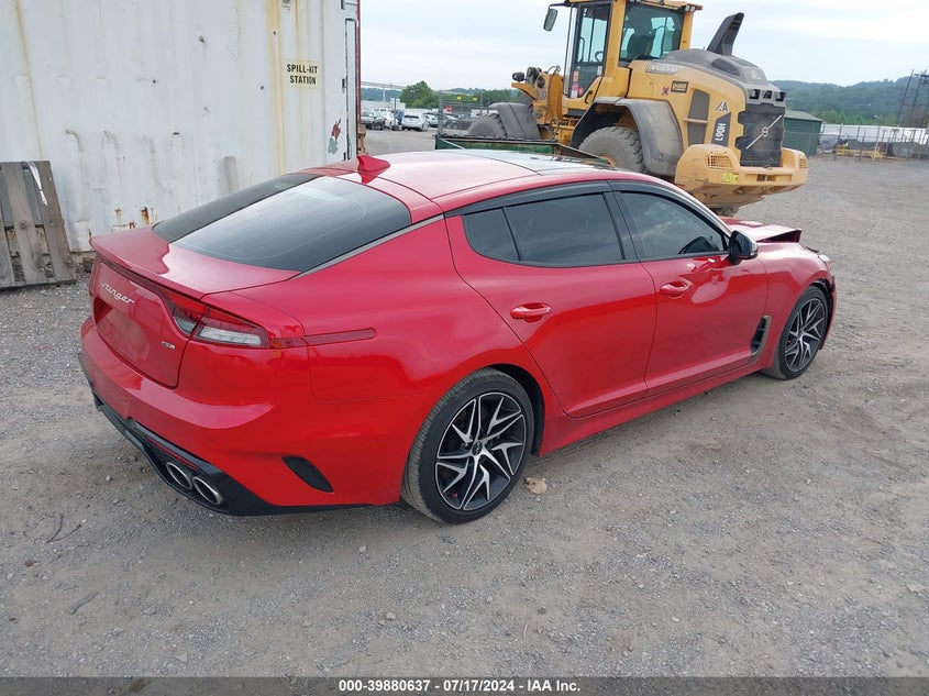 2023 Kia Stinger Gt-Line VIN: KNAE35LD5P6133575 Lot: 39880637