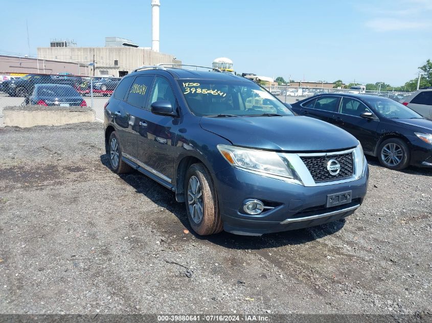 2014 Nissan Pathfinder S/Sv/Sl/Platinum VIN: 5N1AR2MM7EC638024 Lot: 39880641