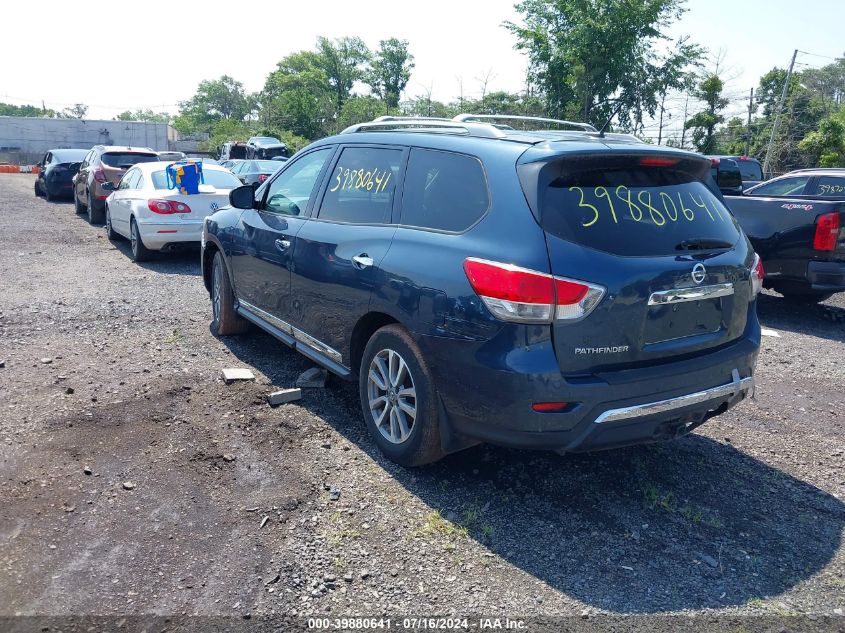 2014 Nissan Pathfinder S/Sv/Sl/Platinum VIN: 5N1AR2MM7EC638024 Lot: 39880641