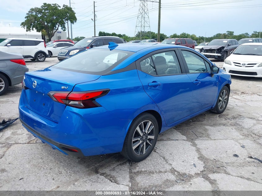 2021 NISSAN VERSA SV XTRONIC CVT - 3N1CN8EV4ML827755