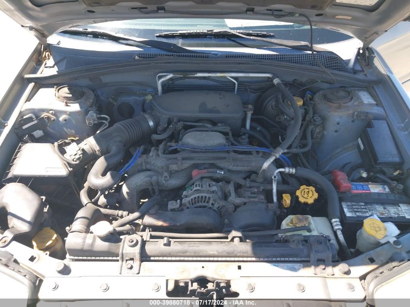 2006 Subaru Forester 2.5X VIN: JF1SG63606H708949 Lot: 39880718