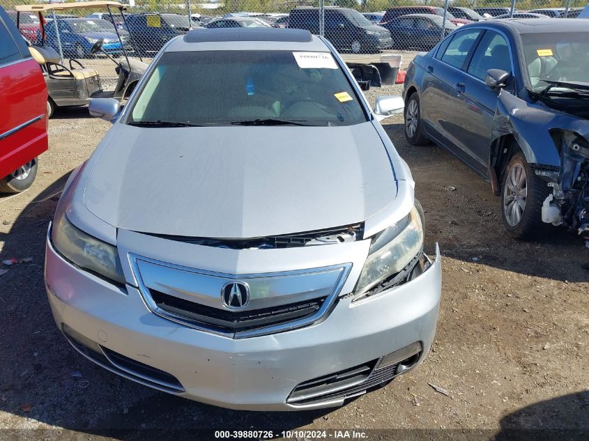 2013 Acura Tl 3.5 VIN: 19UUA8F26DA008949 Lot: 39880726