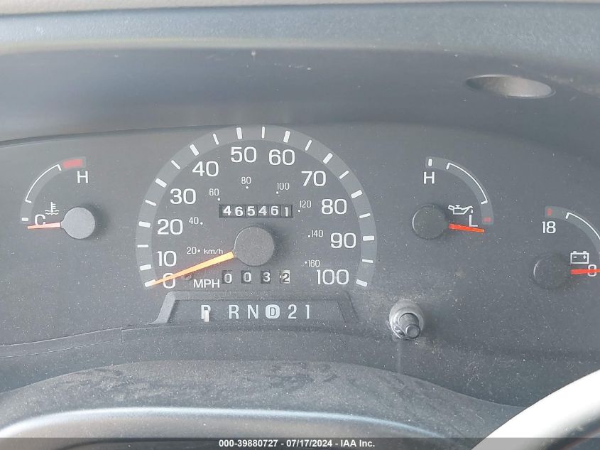 1999 Ford E-350 Super Duty Commercial/Recreational VIN: 1FTSS34S6XHB33776 Lot: 39880727