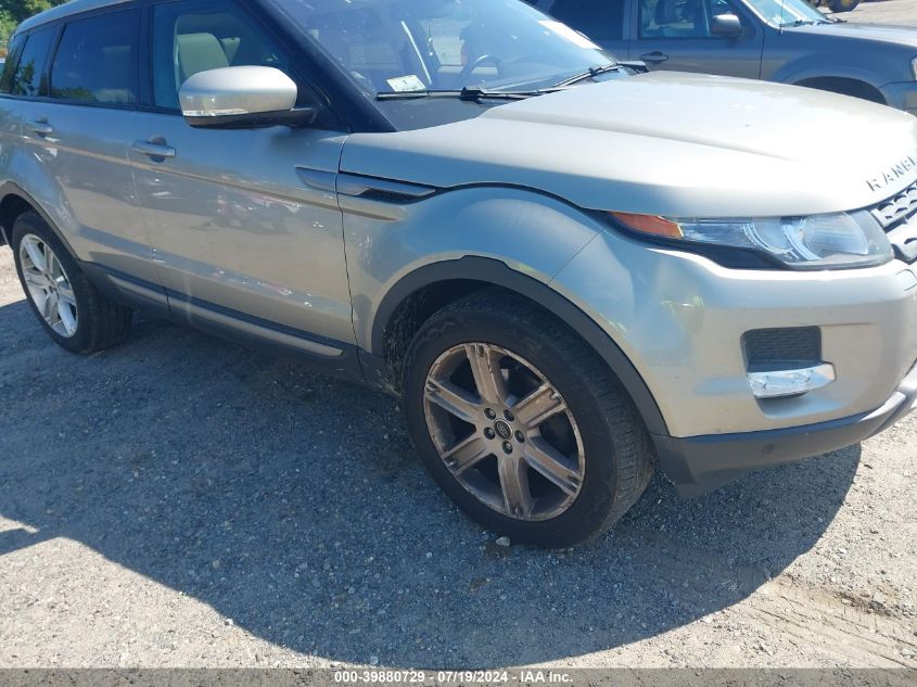 2013 Land Rover Range Rover Evoque Pure VIN: SALVP2BGXDH780354 Lot: 39880729