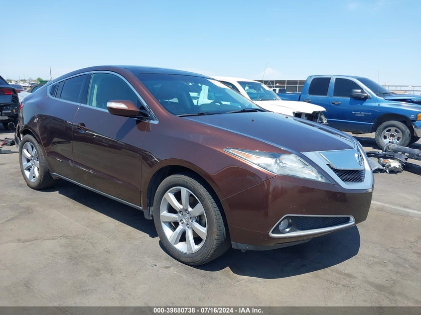 2010 Acura Zdx VIN: 2HNYB1H47AH500416 Lot: 39880738