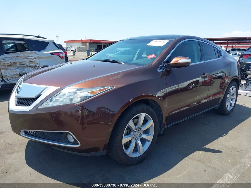 2010 Acura Zdx VIN: 2HNYB1H47AH500416 Lot: 39880738