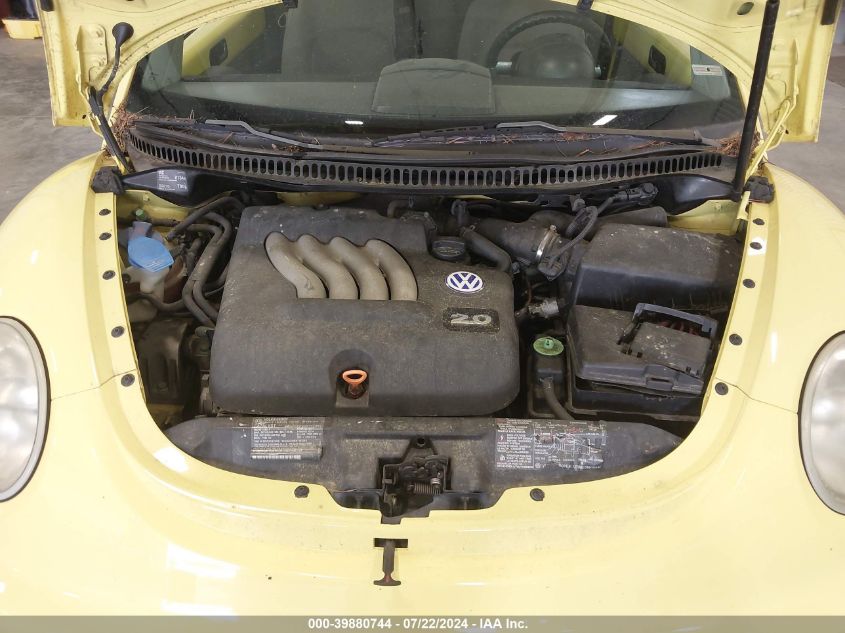 2000 Volkswagen New Beetle Gls VIN: 3VWCC21C6YM483976 Lot: 39880744