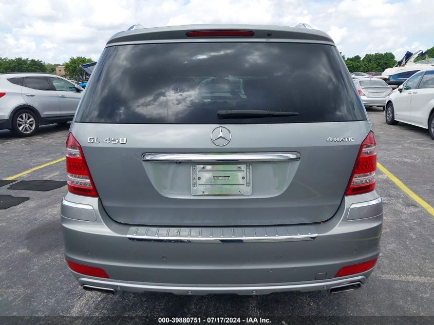 2010 Mercedes-Benz Gl 450 4Matic VIN: 4JGBF7BE4AA615540 Lot: 39880751