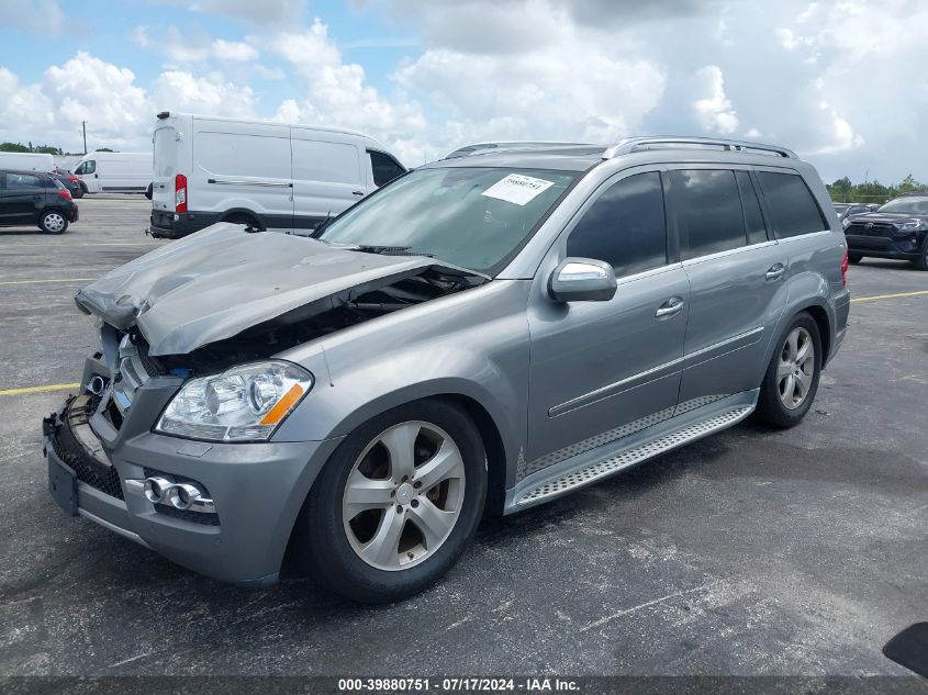 2010 Mercedes-Benz Gl 450 4Matic VIN: 4JGBF7BE4AA615540 Lot: 39880751