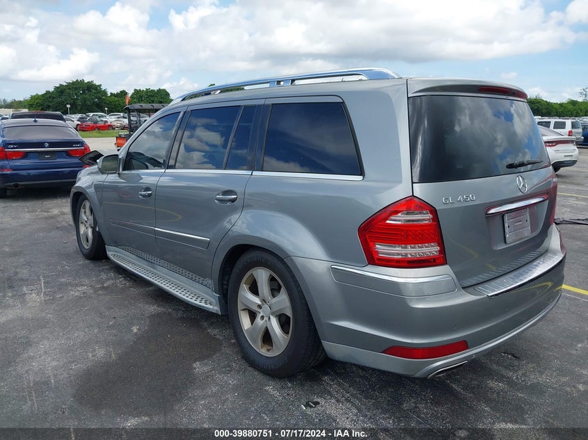 2010 Mercedes-Benz Gl 450 4Matic VIN: 4JGBF7BE4AA615540 Lot: 39880751