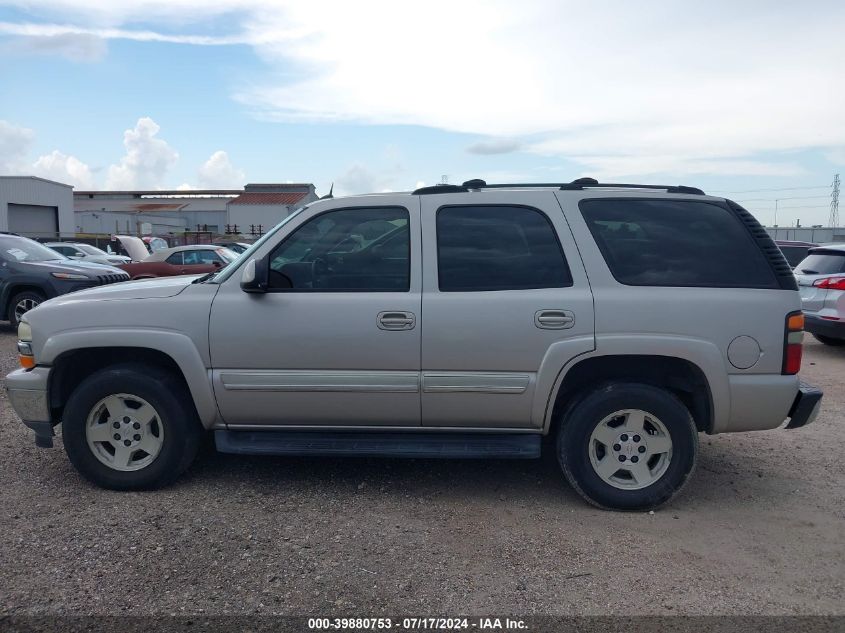 2005 Chevrolet Tahoe Lt VIN: 1GNEC13T85R125380 Lot: 39880753
