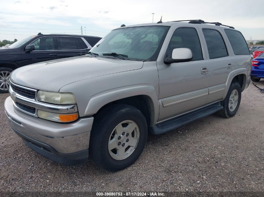 2005 Chevrolet Tahoe Lt VIN: 1GNEC13T85R125380 Lot: 39880753