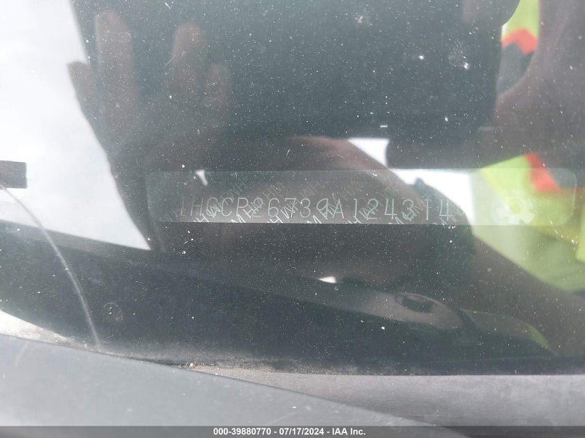 2009 Honda Accord 2.4 Ex VIN: 1HGCP26739A124314 Lot: 39880770