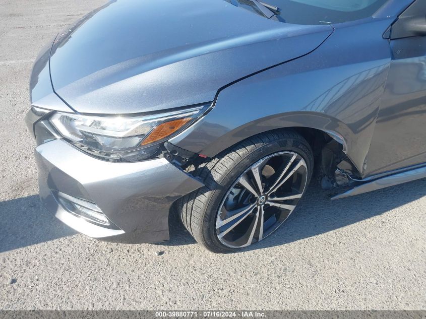 2020 Nissan Sentra Sr Xtronic Cvt VIN: 3N1AB8DV7LY266406 Lot: 39880771