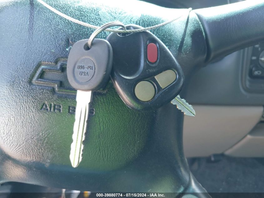 2002 Chevrolet Tahoe Ls VIN: 1GNEK13V22R264744 Lot: 39880774