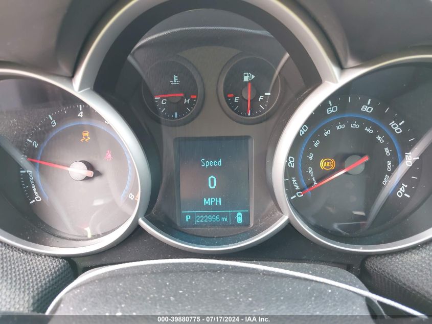 2012 Chevrolet Cruze Lt VIN: 1G1PF5SC3C7150593 Lot: 39880775