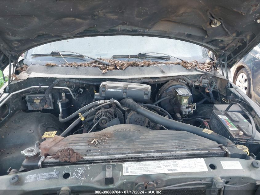 1997 Dodge Ram 1500 VIN: 1B7HC16Y4VS166840 Lot: 39880784