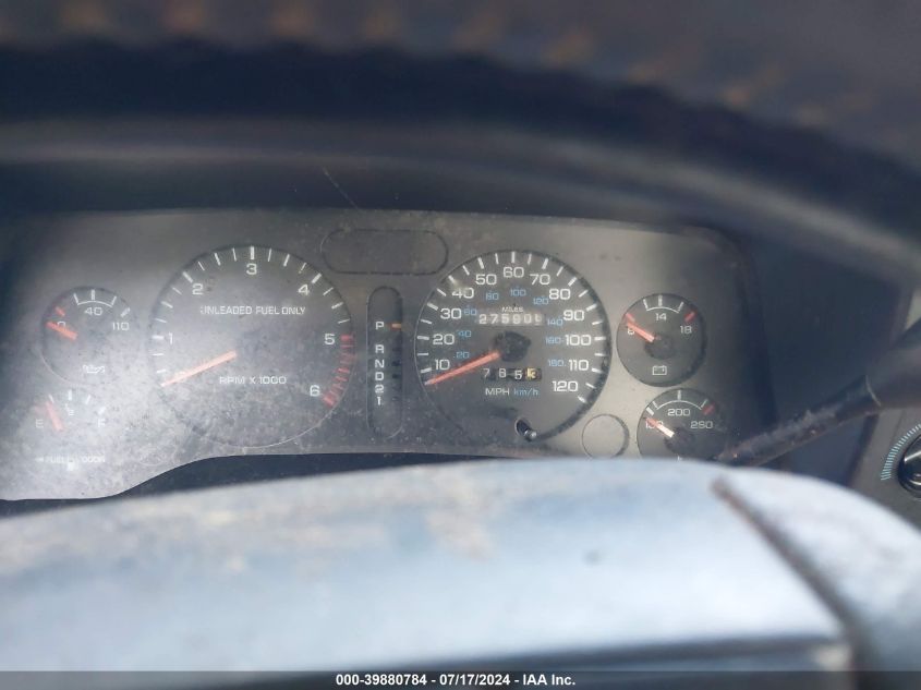 1997 Dodge Ram 1500 VIN: 1B7HC16Y4VS166840 Lot: 39880784