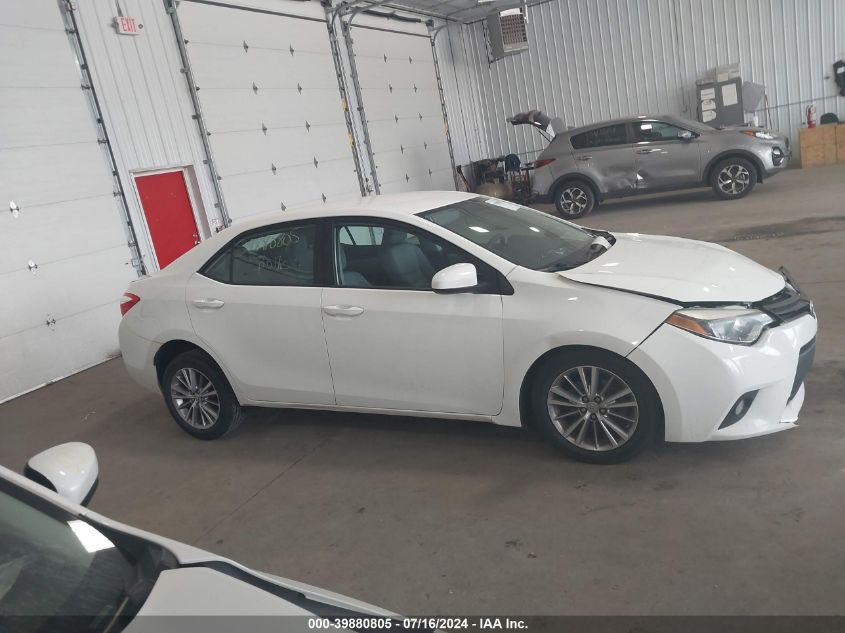 2014 Toyota Corolla Le Plus VIN: 5YFBURHE0EP030985 Lot: 39880805