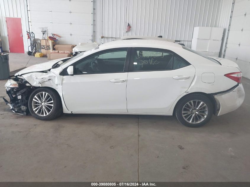 2014 Toyota Corolla Le Plus VIN: 5YFBURHE0EP030985 Lot: 39880805