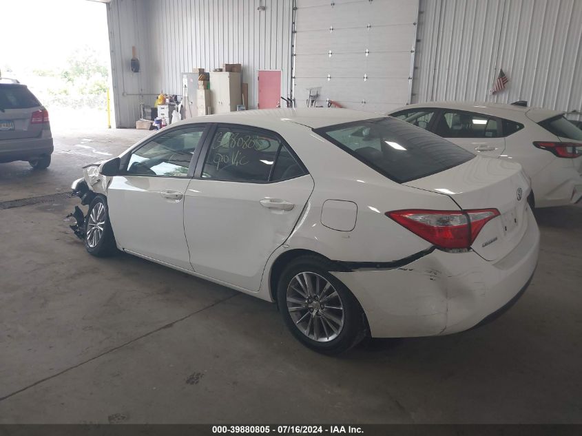 2014 Toyota Corolla Le Plus VIN: 5YFBURHE0EP030985 Lot: 39880805