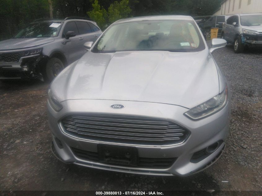 2013 Ford Fusion Se VIN: 3FA6P0HR1DR105019 Lot: 39880813