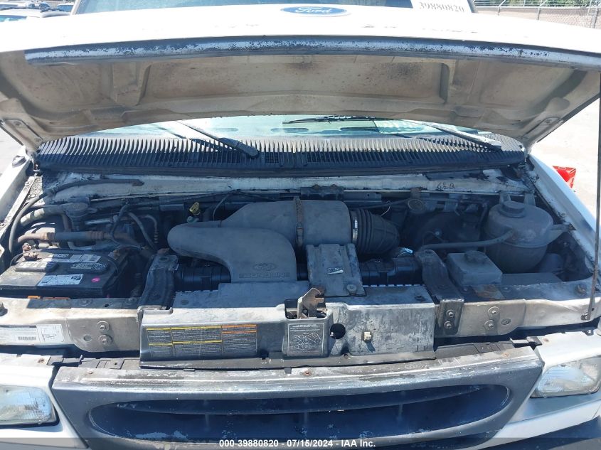 1999 Ford E-150 Commercial/Recreational VIN: 1FTRE142XXHA21203 Lot: 39880820