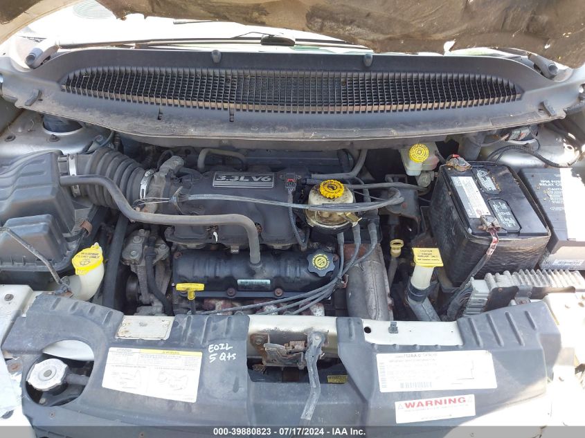 2003 Dodge Caravan Se VIN: 1D4GP25393B166814 Lot: 39880823