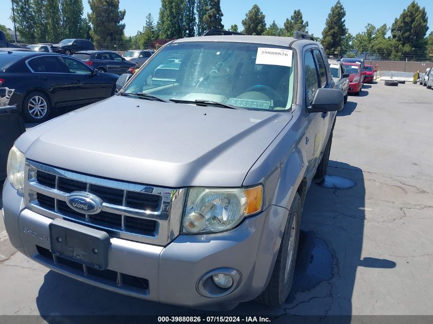 2008 Ford Escape Hybrid VIN: 1FMCU49H68KB50157 Lot: 39880826