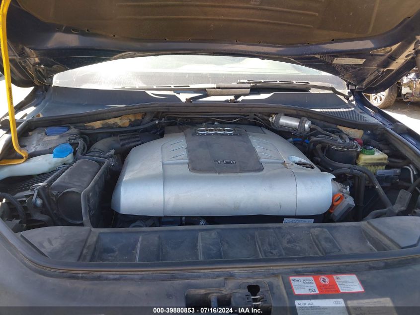 2010 Audi Q7 3.0 Tdi Premium VIN: WA1MMBFE2AD005516 Lot: 39880853