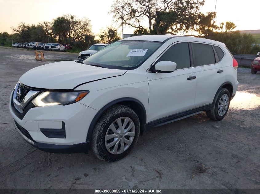 2017 Nissan Rogue S VIN: 5N1AT2MVXHC738231 Lot: 39880859