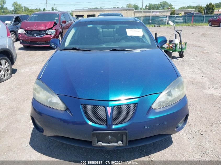 2006 Pontiac Grand Prix Gt VIN: 2G2WR554961299305 Lot: 39880867