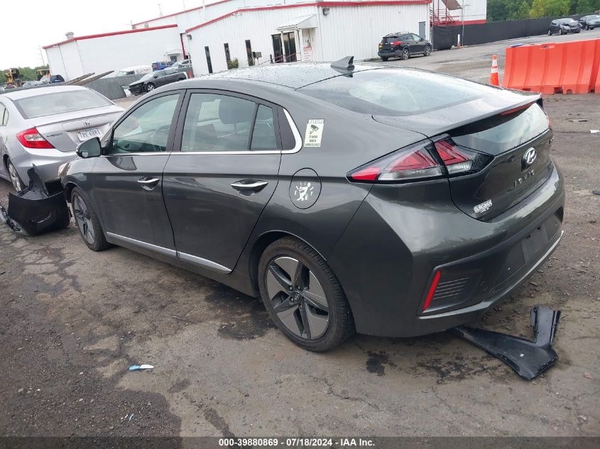 2022 Hyundai Ioniq Hybrid Limited VIN: KMHC05LC1NU272651 Lot: 39880869