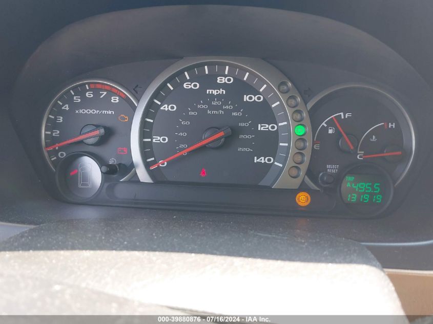 2004 Honda Pilot Ex-L VIN: 2HKYF18544H602156 Lot: 39880876