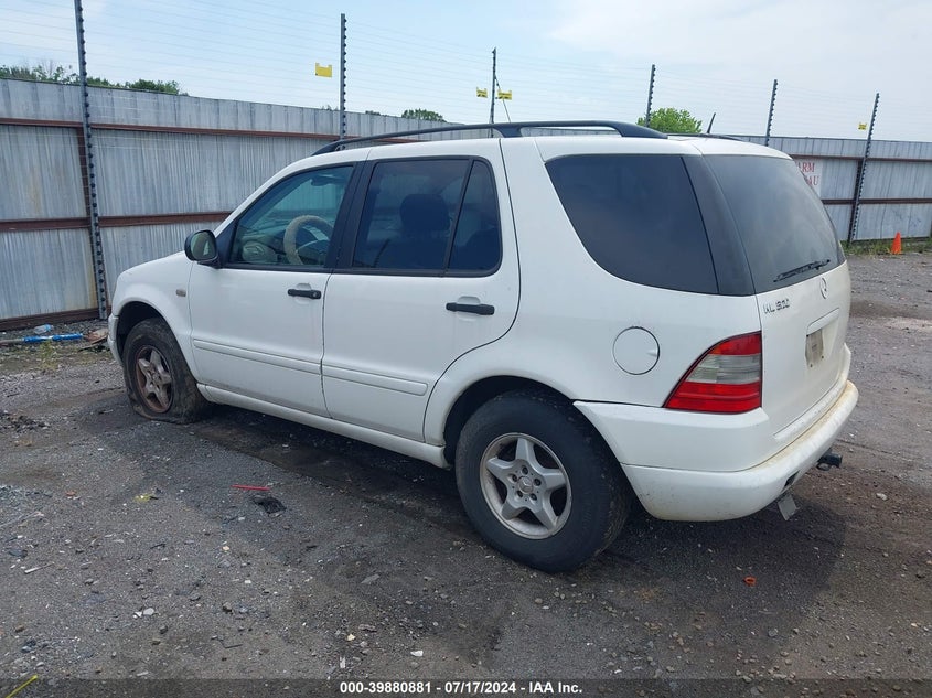 2001 Mercedes-Benz Ml 320 VIN: 4JGAB54E11A245463 Lot: 39880881