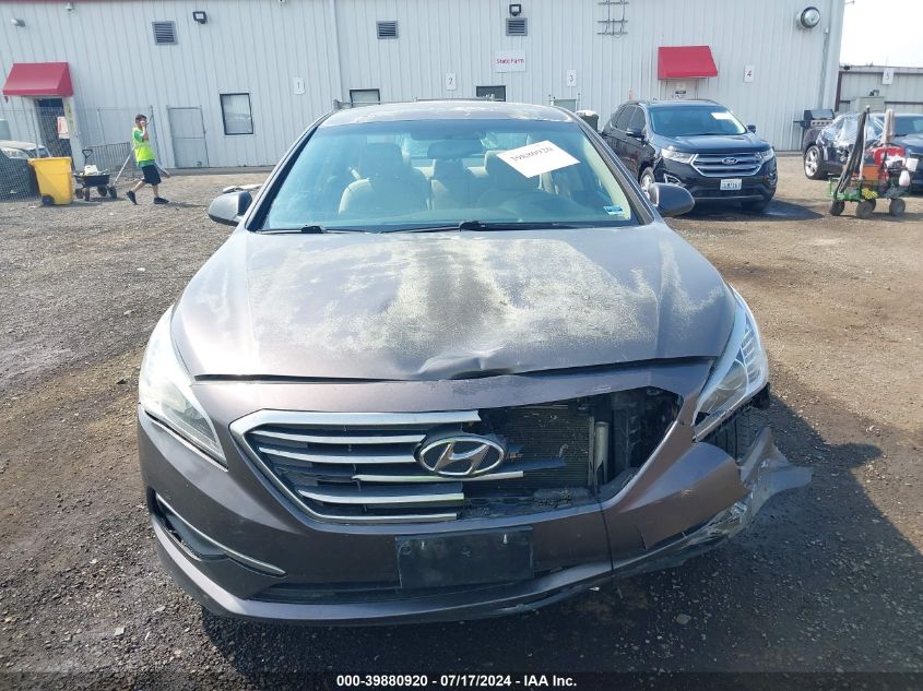 2016 Hyundai Sonata Se VIN: 5NPE24AF3GH372715 Lot: 39880920
