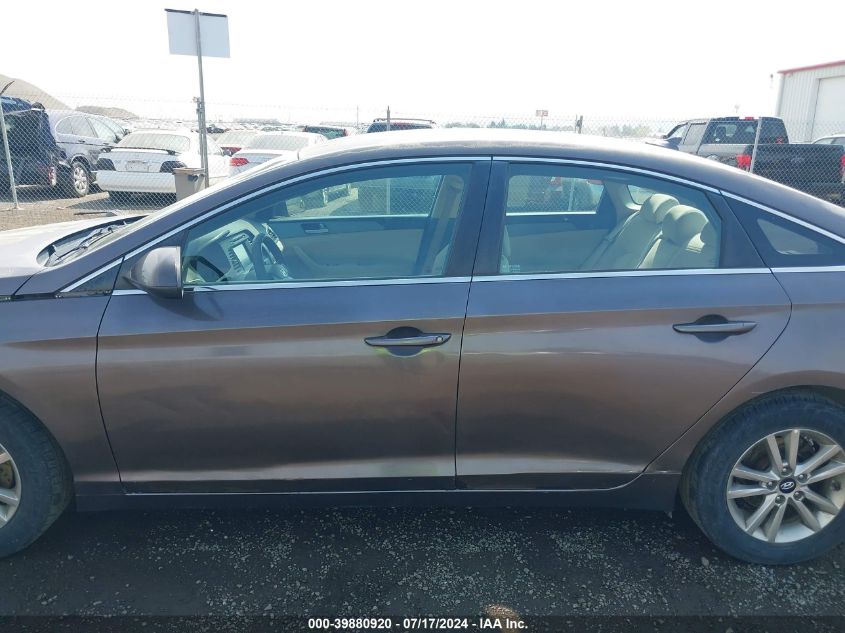 2016 Hyundai Sonata Se VIN: 5NPE24AF3GH372715 Lot: 39880920