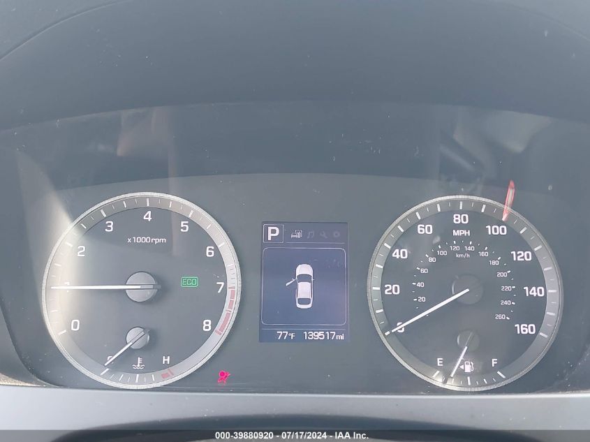 2016 Hyundai Sonata Se VIN: 5NPE24AF3GH372715 Lot: 39880920